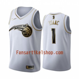 NBA Orlando Magic Trikot Jonathan Isaac 1 Nike 2019-2020 Weiß Golden Edition Swingman - Herren